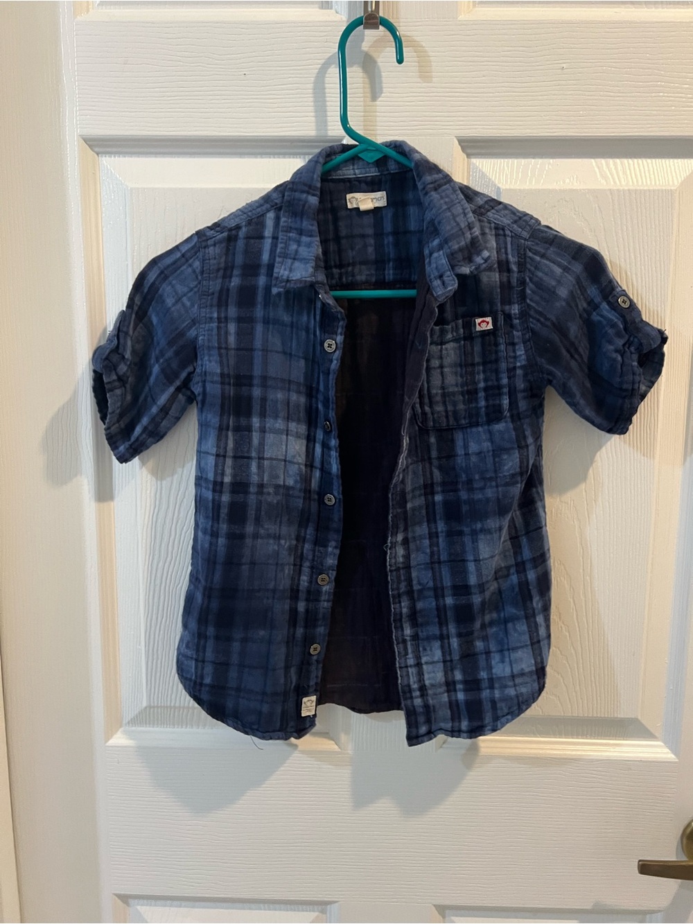 APPAMAN Blue & White Striped Linen Shirt - Men's